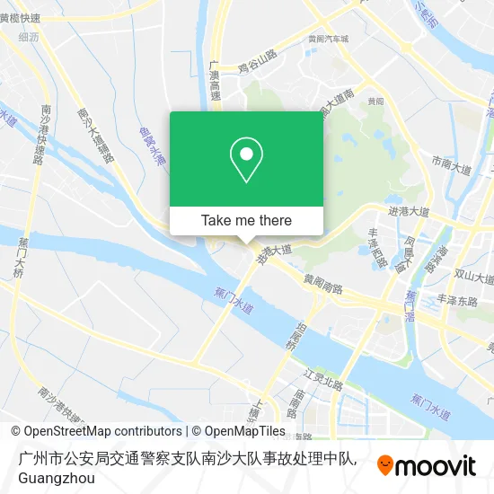 广州市公安局交通警察支队南沙大队事故处理中队 map