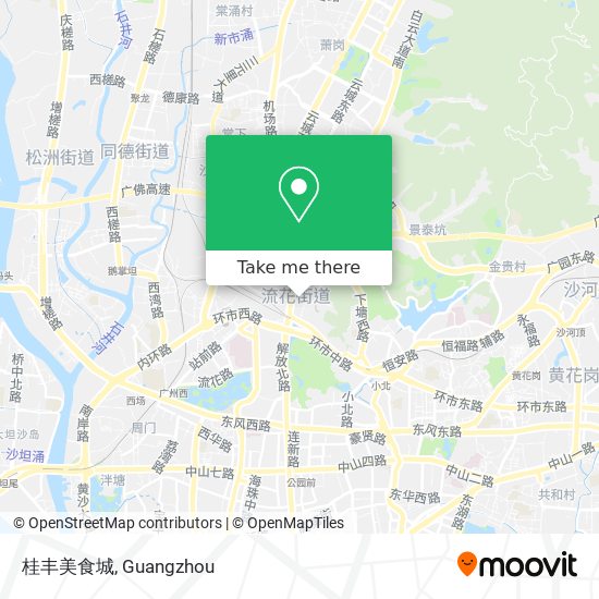 桂丰美食城 map