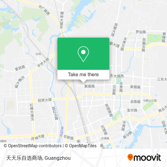 天天乐自选商场 map