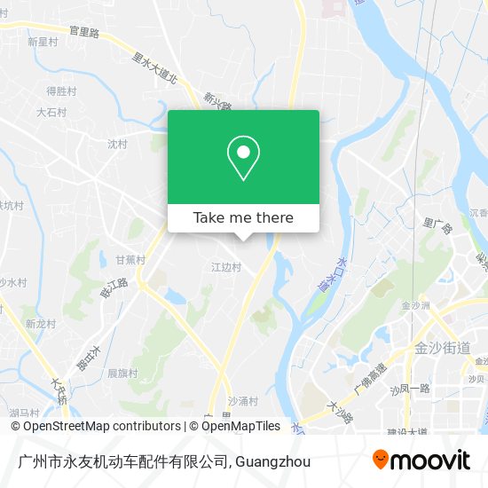 广州市永友机动车配件有限公司 map