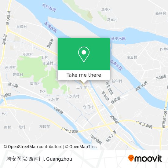 均安医院-西南门 map