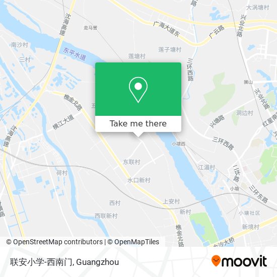 联安小学-西南门 map