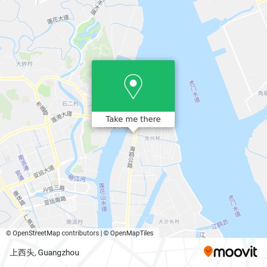 上西头 map