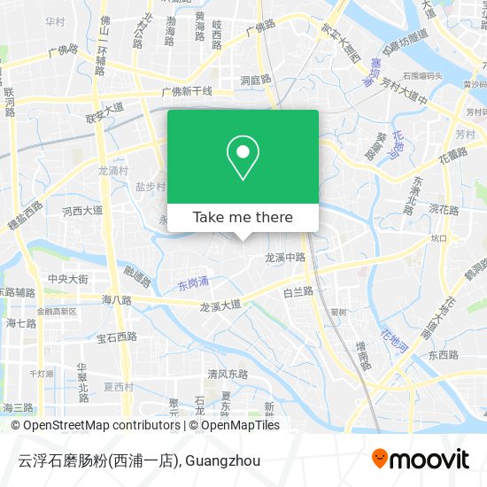 云浮石磨肠粉(西浦一店) map