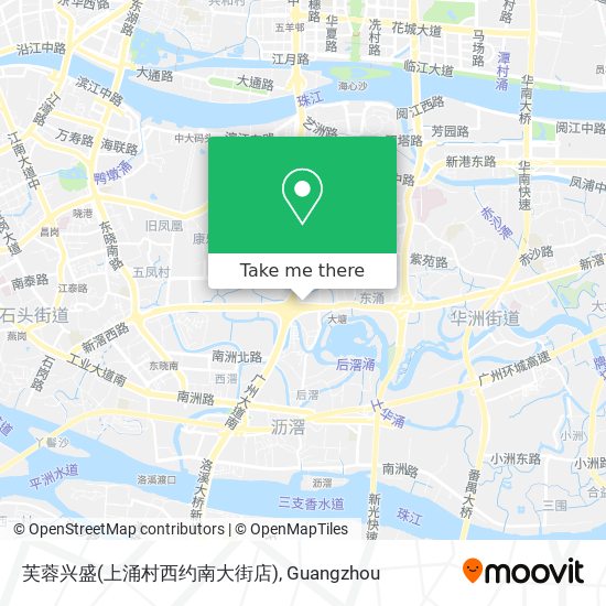 芙蓉兴盛(上涌村西约南大街店) map