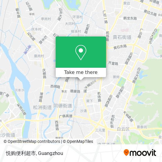 悦购便利超市 map