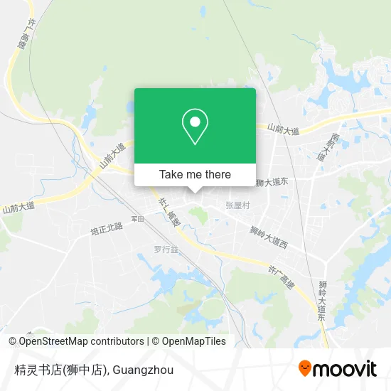 精灵书店(狮中店) map