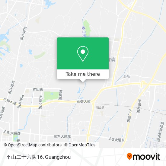 平山二十六队16 map