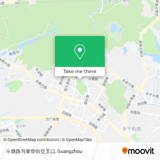 斗塘路与泰华街交叉口 map