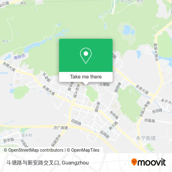 斗塘路与新安路交叉口 map