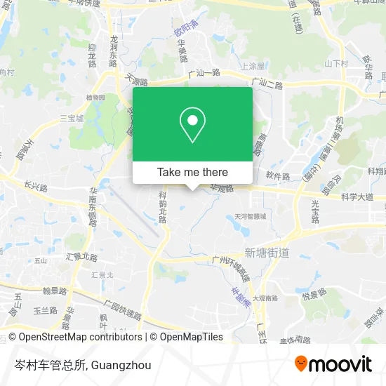 岑村车管总所 map