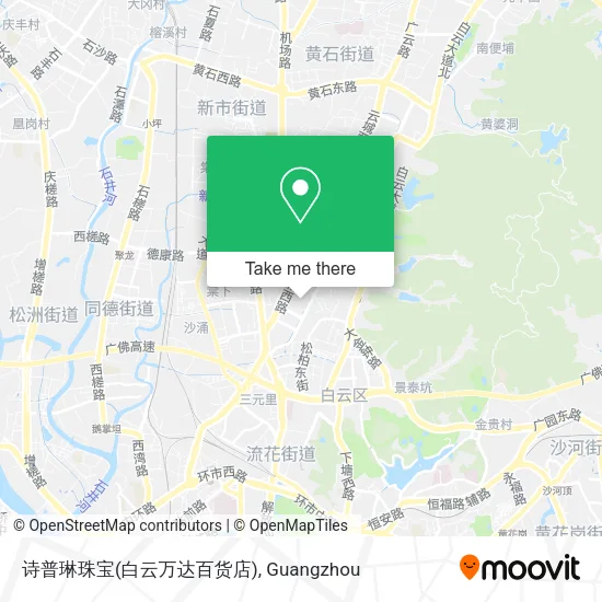 诗普琳珠宝(白云万达百货店) map