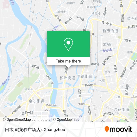 田木澜(龙骏广场店) map