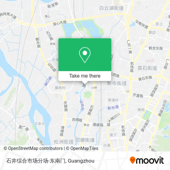 石井综合市场分场-东南门 map