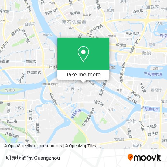 明赤烟酒行 map