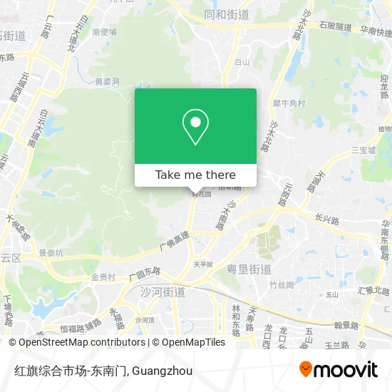 红旗综合市场-东南门 map