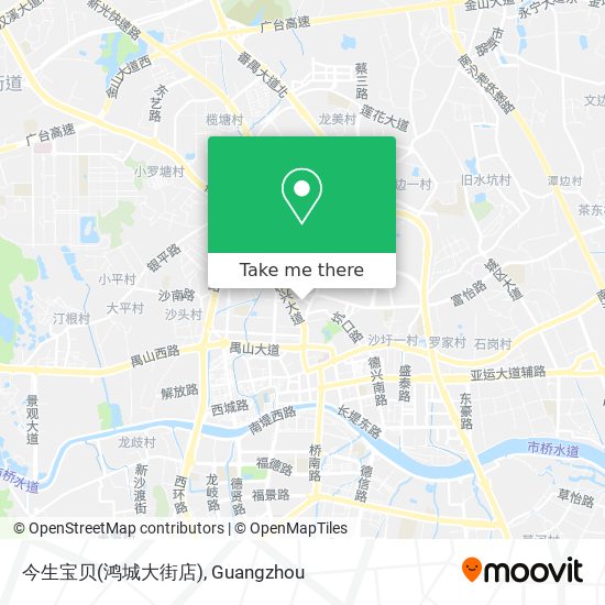 今生宝贝(鸿城大街店) map