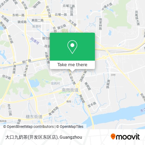 大口九奶茶(开发区东区店) map