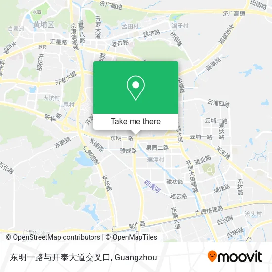 东明一路与开泰大道交叉口 map