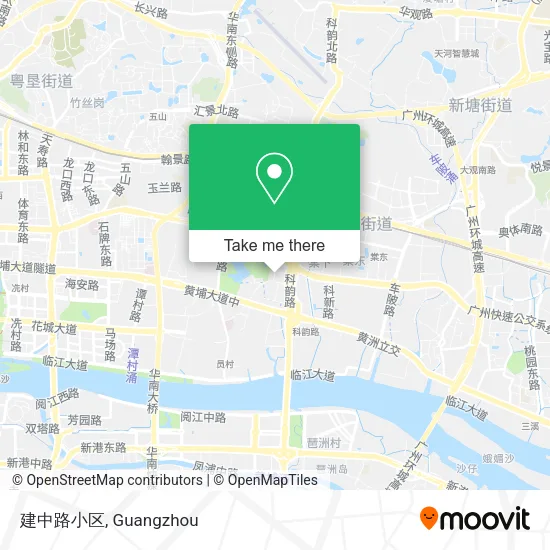 建中路小区 map