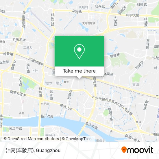 泊寓(车陂店) map