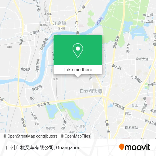 广州广杭叉车有限公司 map