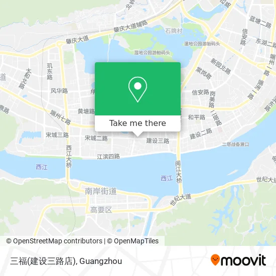 三福(建设三路店) map