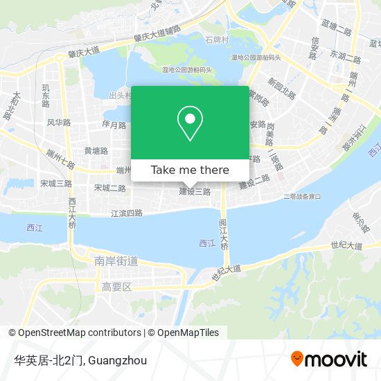 华英居-北2门 map