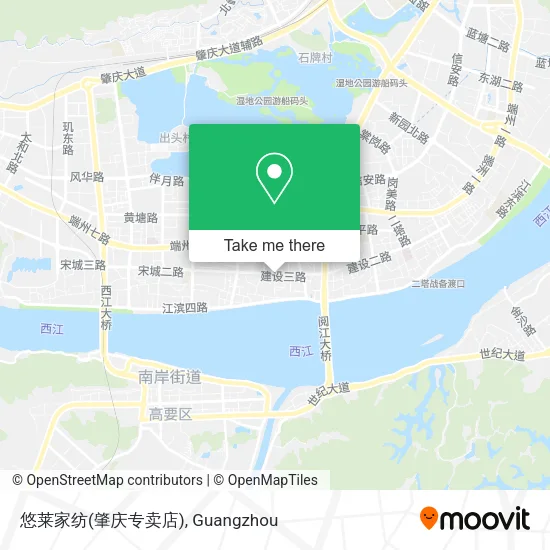 悠莱家纺(肇庆专卖店) map