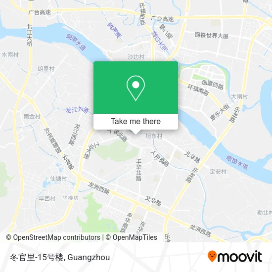 冬官里-15号楼 map
