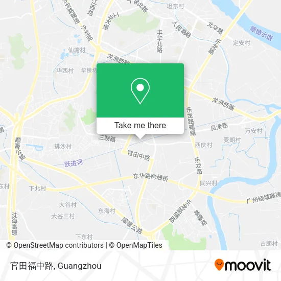 官田福中路 map