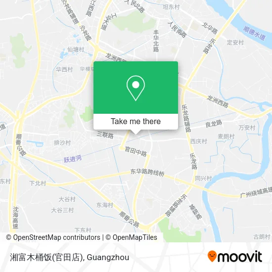 湘富木桶饭(官田店) map