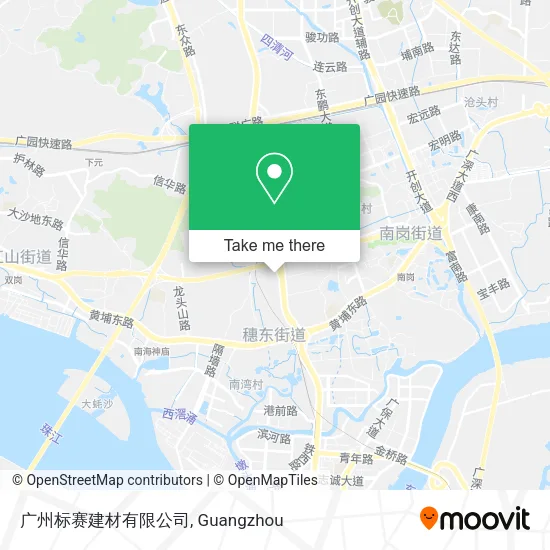 广州标赛建材有限公司 map
