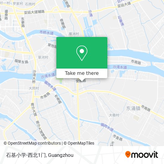 石基小学-西北1门 map
