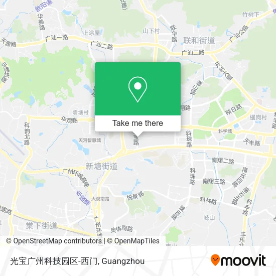 光宝广州科技园区-西门 map