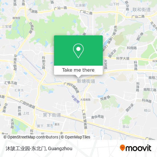 沐陂工业园-东北门 map
