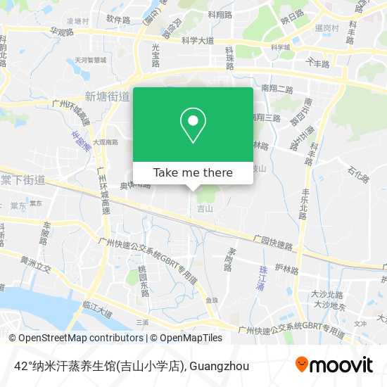 42°纳米汗蒸养生馆(吉山小学店) map