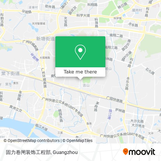 固力卷闸装饰工程部 map