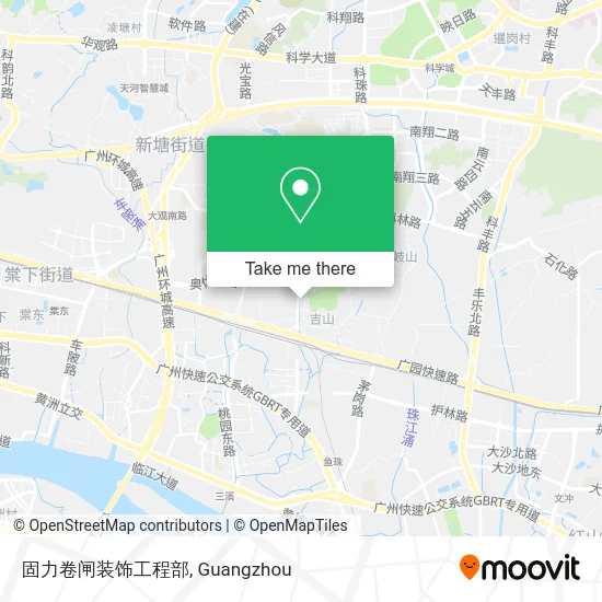 固力卷闸装饰工程部 map