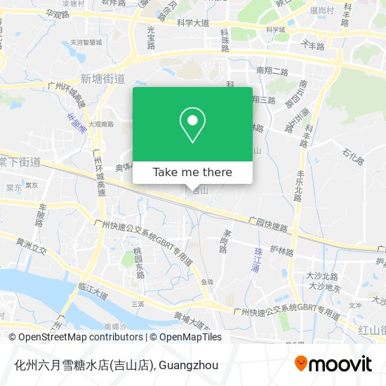 化州六月雪糖水店(吉山店) map