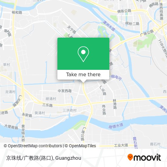 京珠线/广教路(路口) map