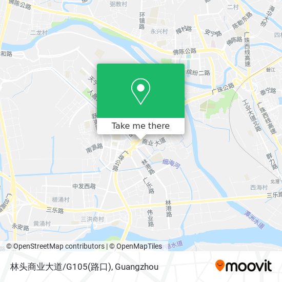林头商业大道/G105(路口) map
