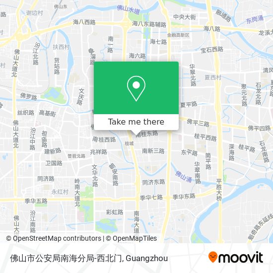 佛山市公安局南海分局-西北门 map