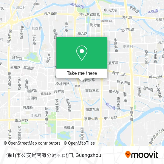 佛山市公安局南海分局-西北门 map