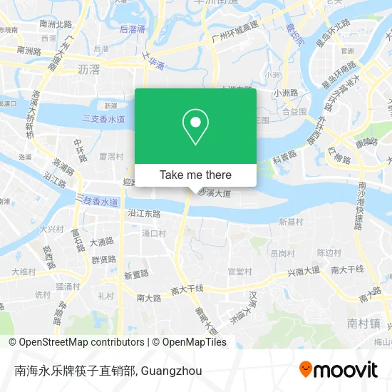 南海永乐牌筷子直销部 map