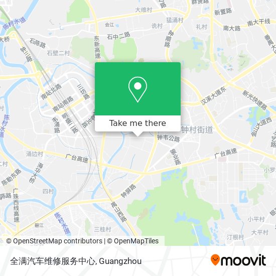全满汽车维修服务中心 map