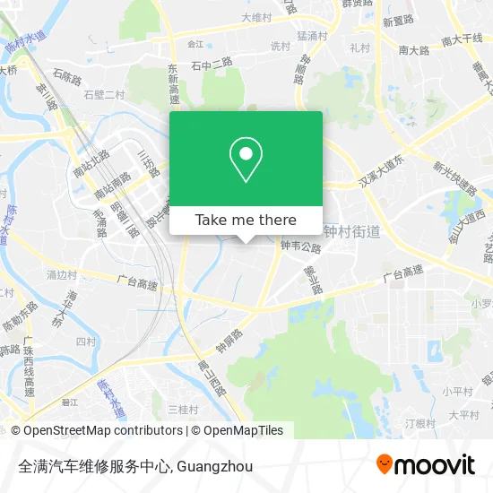 全满汽车维修服务中心 map