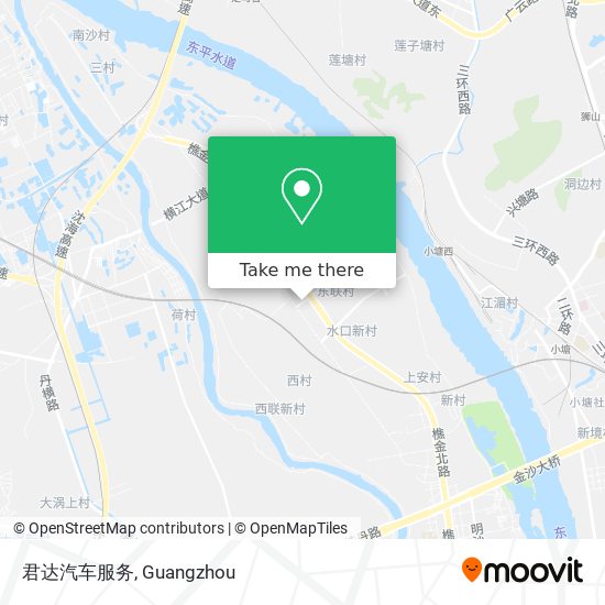 君达汽车服务 map