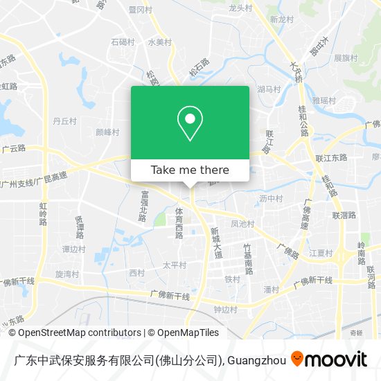 广东中武保安服务有限公司(佛山分公司) map