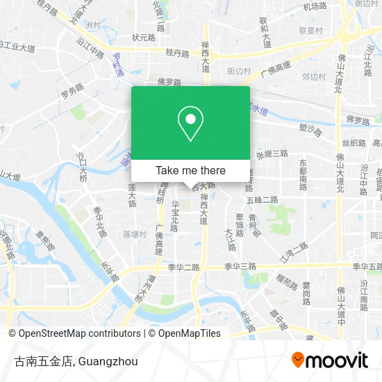 古南五金店 map